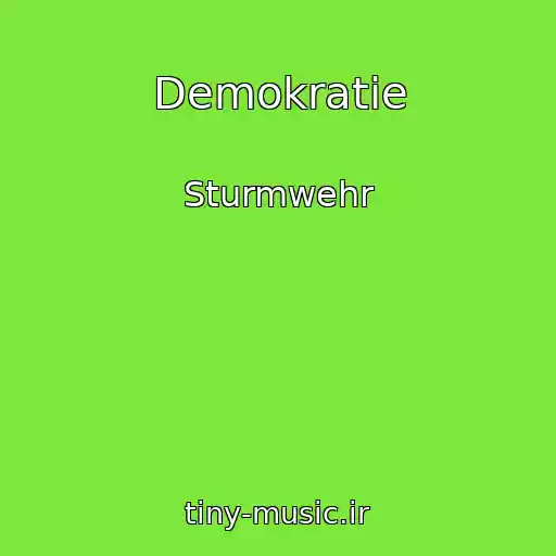 کاور آهنگ Demokratie از Sturmwehr