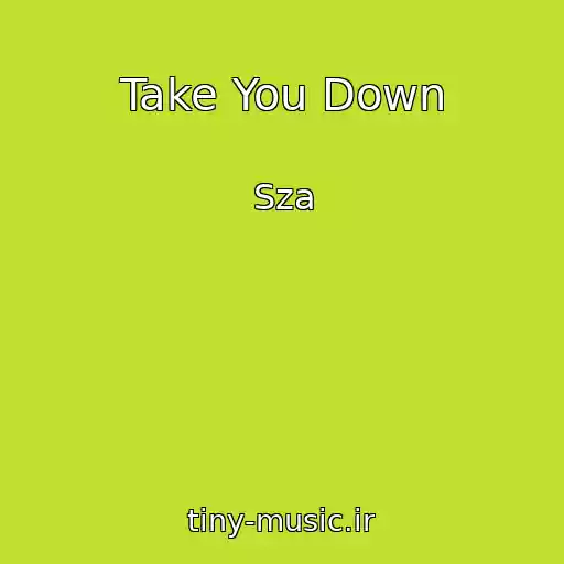 کاور آهنگ Take You Down از Sza