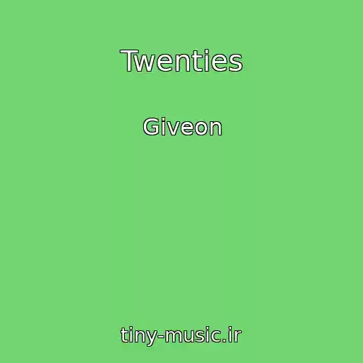 کاور آهنگ Twenties از Giveon