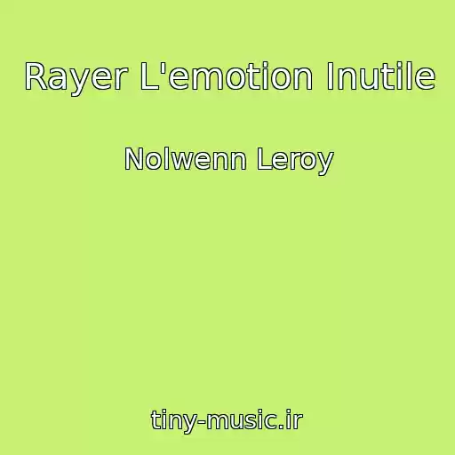 کاور آهنگ Rayer L'emotion Inutile از Nolwenn Leroy