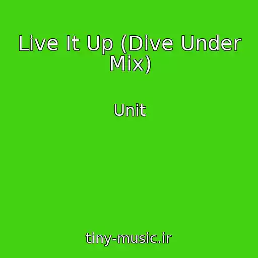 کاور آهنگ Live It Up (Dive Under Mix) از Unit