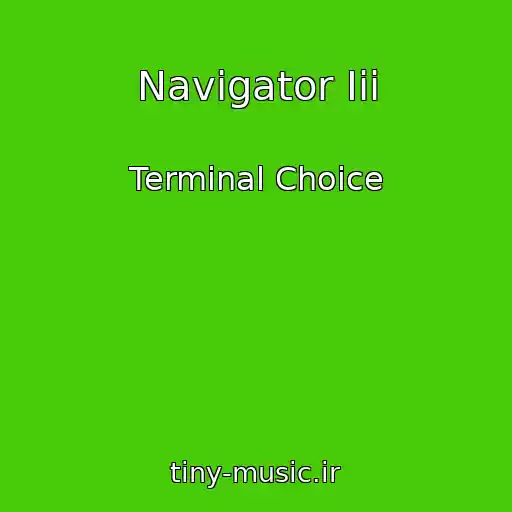 کاور آهنگ Navigator Iii از Terminal Choice