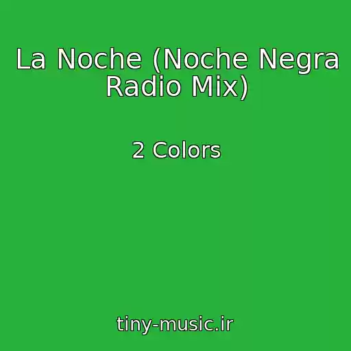 کاور آهنگ La Noche (Noche Negra Radio Mix) از 2 Colors