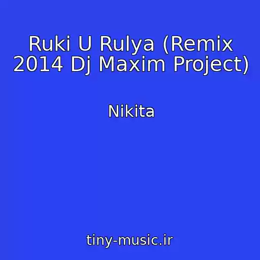 کاور آهنگ Ruki U Rulya (Remix 2014 Dj Maxim Project) از Nikita