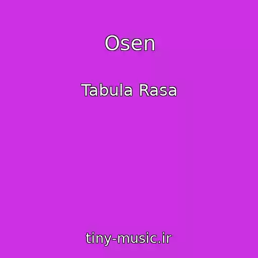 کاور آهنگ Osen از Tabula Rasa