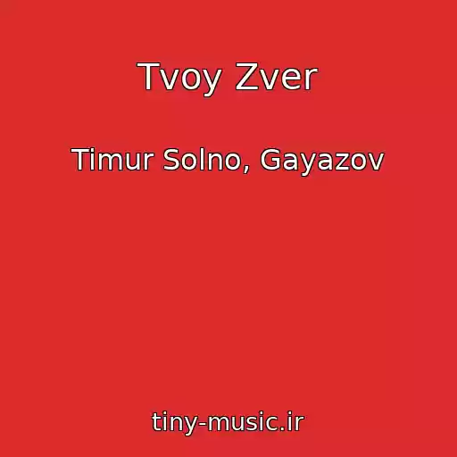 کاور آهنگ Tvoy Zver از Timur Solno, Gayazov