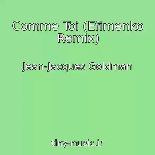 کاور آهنگ Comme Toi (Efimenko Remix) از Jean-Jacques Goldman