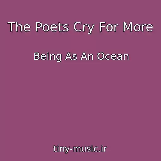 کاور آهنگ The Poets Cry For More از Being As An Ocean