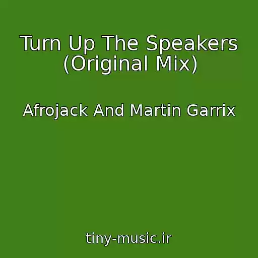 کاور آهنگ Turn Up The Speakers (Original Mix) از Afrojack And Martin Garrix