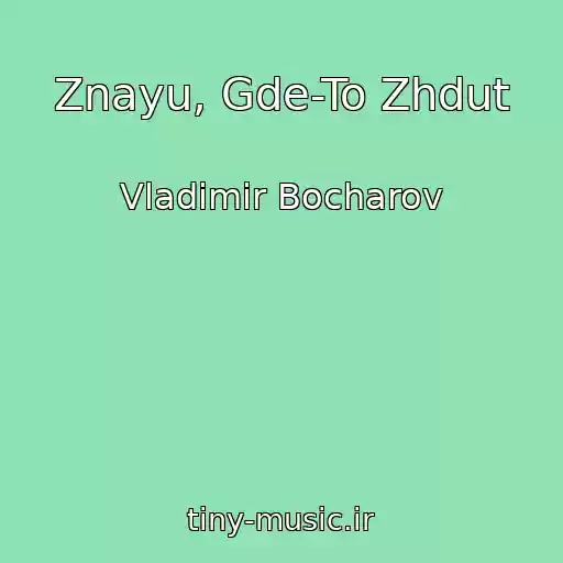 کاور آهنگ Znayu, Gde-To Zhdut از Vladimir Bocharov