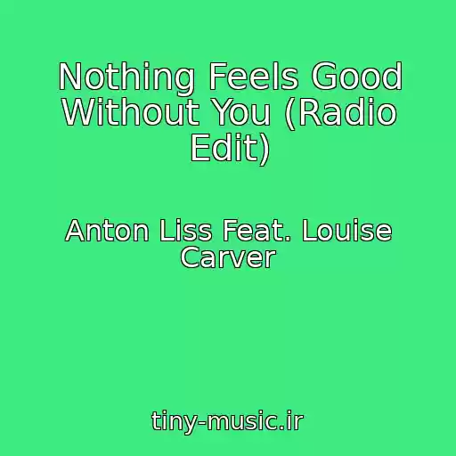 کاور آهنگ Nothing Feels Good Without You (Radio Edit) از Anton Liss Feat. Louise Carver