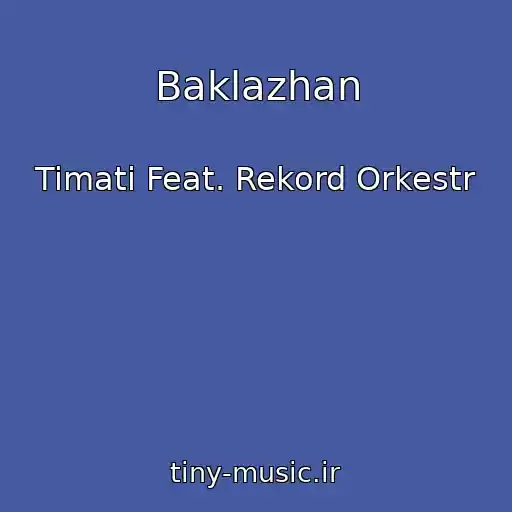 کاور آهنگ Baklazhan از Timati Feat. Rekord Orkestr