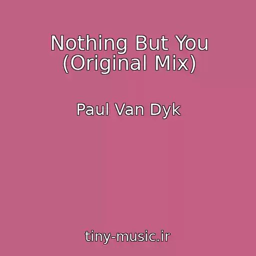 کاور آهنگ Nothing But You (Original Mix) از Paul Van Dyk