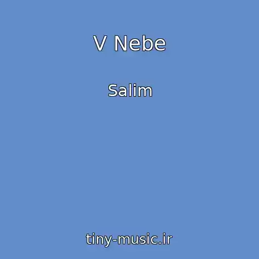 کاور آهنگ V Nebe از Salim