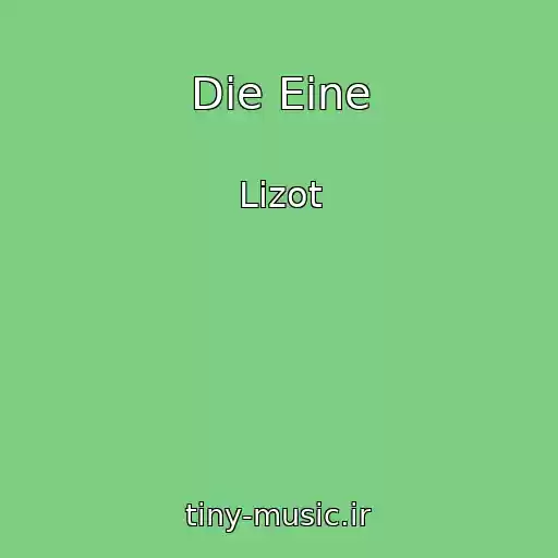 کاور آهنگ Die Eine از Lizot