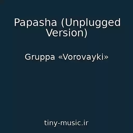 کاور آهنگ Papasha (Unplugged Version) از Gruppa «Vorovayki»