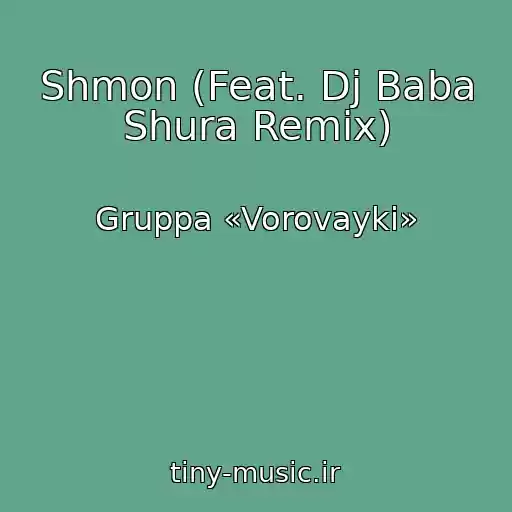 کاور آهنگ Shmon (Feat. Dj Baba Shura Remix) از Gruppa «Vorovayki»