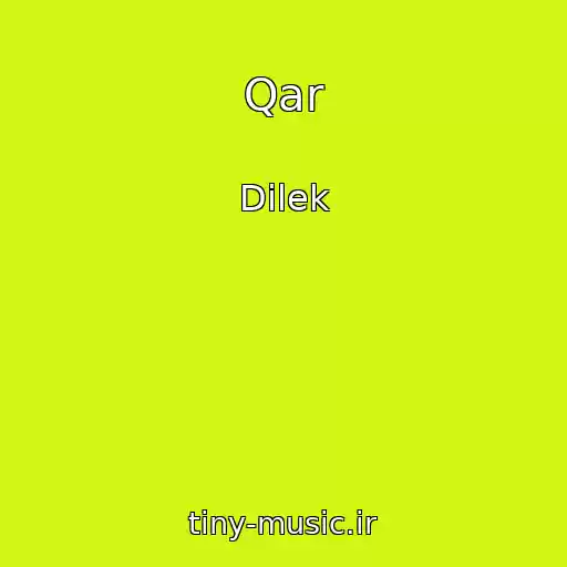 کاور آهنگ Qar از Dilek