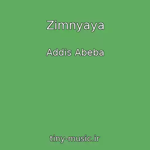 کاور آهنگ Zimnyaya از Addis Abeba