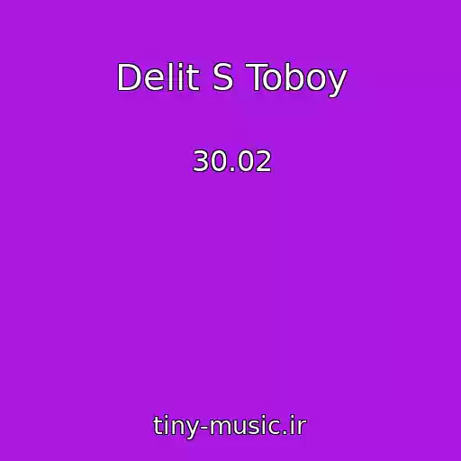 کاور آهنگ Delit S Toboy از 30.02
