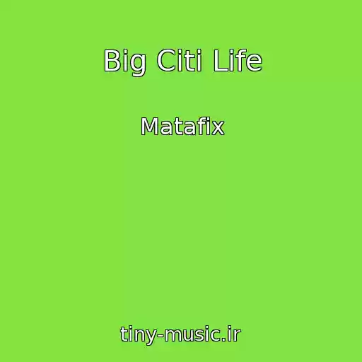 کاور آهنگ Big Citi Life از Matafix