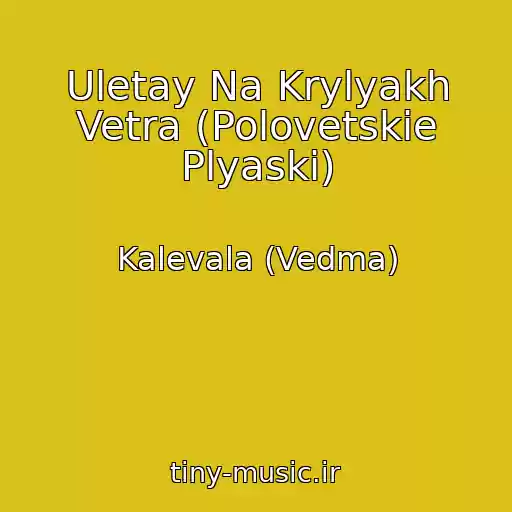 کاور آهنگ Uletay Na Krylyakh Vetra (Polovetskie Plyaski) از Kalevala (Vedma)