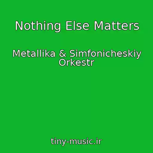 کاور آهنگ Nothing Else Matters از Metallika & Simfonicheskiy Orkestr