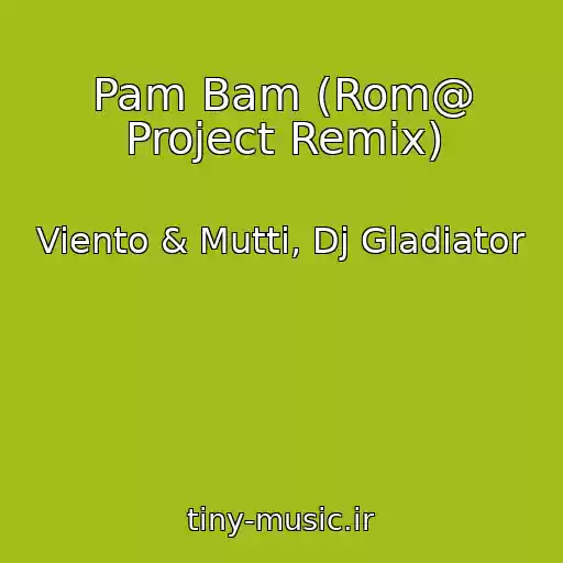کاور آهنگ Pam Bam (Rom@ Project Remix) از Viento & Mutti, Dj Gladiator