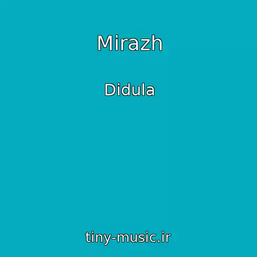 کاور آهنگ Mirazh از Didula