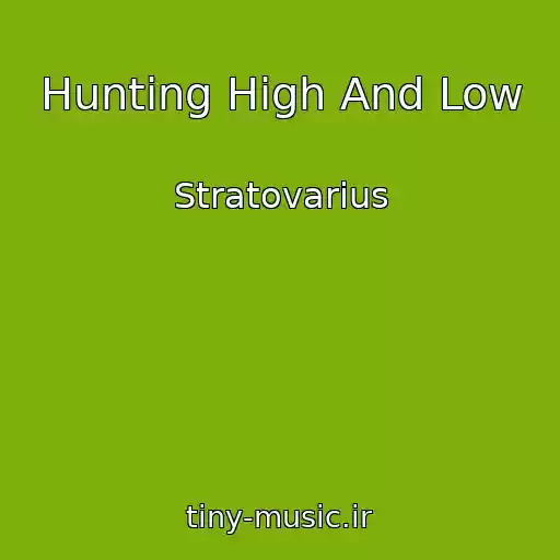 کاور آهنگ Hunting High And Low از Stratovarius