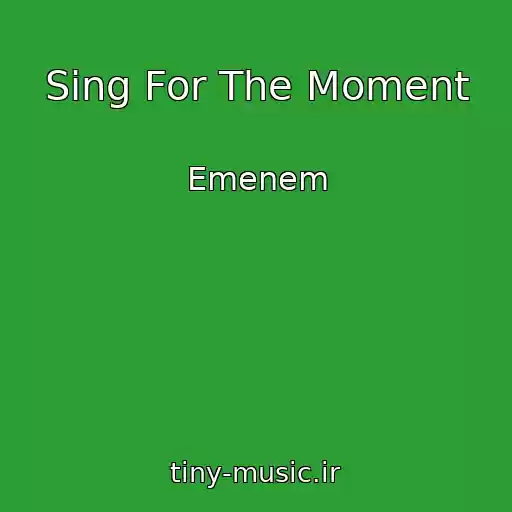 کاور آهنگ Sing For The Moment از Emenem