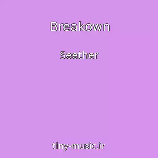 کاور آهنگ Breakown از Seether