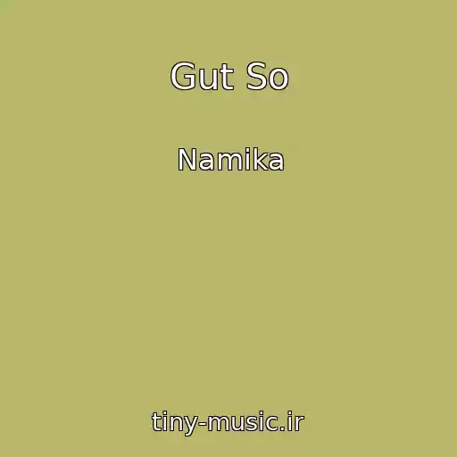 کاور آهنگ Gut So از Namika