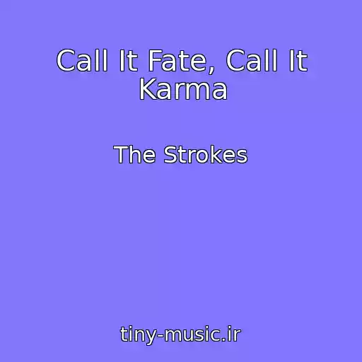 کاور آهنگ Call It Fate, Call It Karma از The Strokes