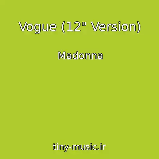 کاور آهنگ Vogue (12" Version) از Madonna