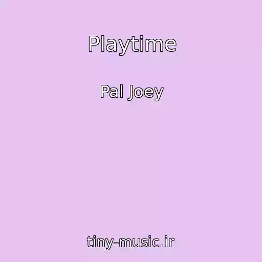کاور آهنگ Playtime از Pal Joey