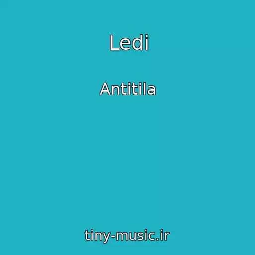 کاور آهنگ Ledі از Antitіla