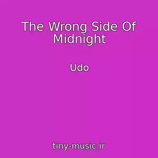 کاور آهنگ The Wrong Side Of Midnight از Udo