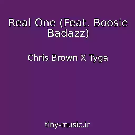 کاور آهنگ Real One (Feat. Boosie Badazz) از Chris Brown X Tyga