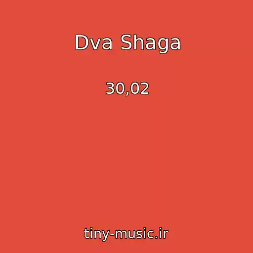 کاور آهنگ Dva Shaga از 30,02