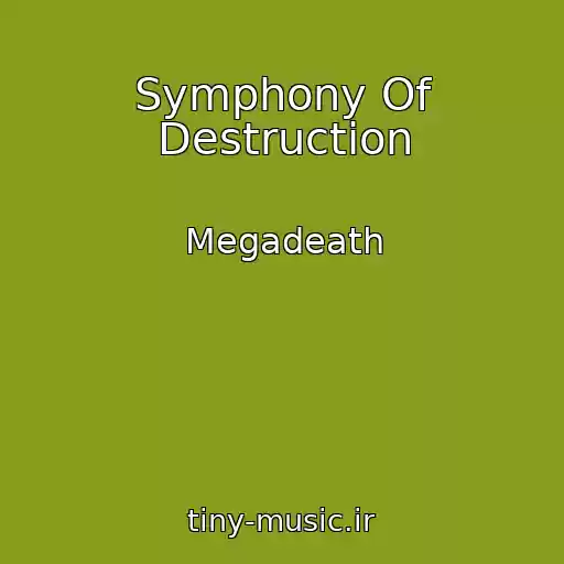 کاور آهنگ Symphony Of Destruction از Megadeath