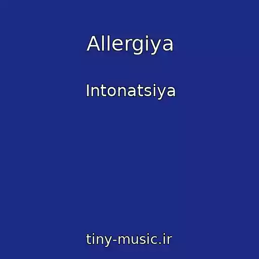 کاور آهنگ Allergiya از Intonatsiya