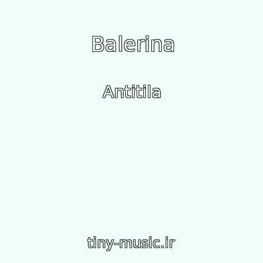 کاور آهنگ Balerina از Antitіla