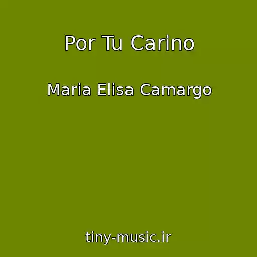 کاور آهنگ Por Tu Carino از Maria Elisa Camargo
