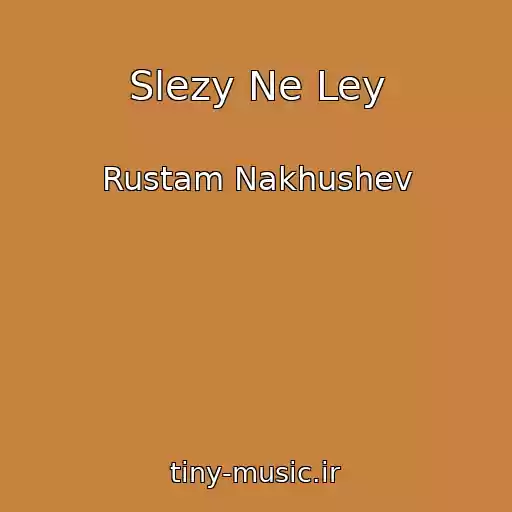 کاور آهنگ Slezy Ne Ley از Rustam Nakhushev