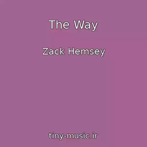 کاور آهنگ The Way از Zack Hemsey