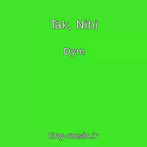 کاور آهنگ Tak, Nіbi از Dym