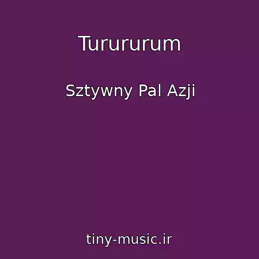 کاور آهنگ Turururum از Sztywny Pal Azji