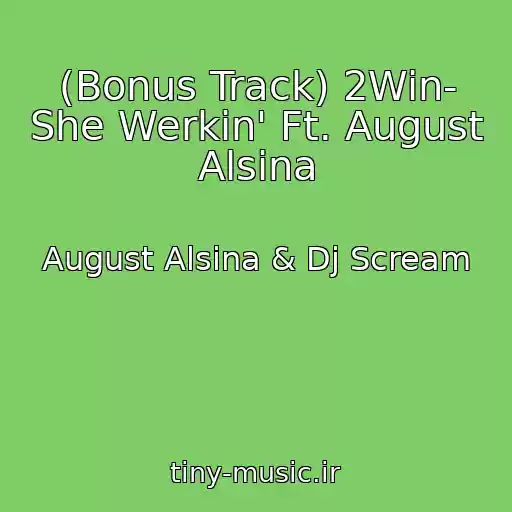 کاور آهنگ (Bonus Track) 2Win- She Werkin' Ft. August Alsina از August Alsina & Dj Scream