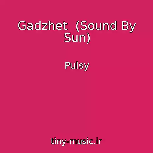 کاور آهنگ Gadzhet  (Sound By Sun) از Pulsy